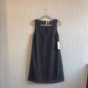 Olive Sleeveless Sheath Midi Dress